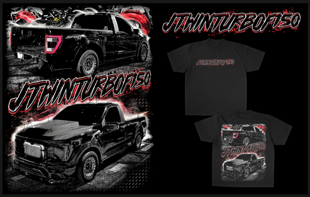 JTWINTURBOF150 SHIRT “NEW DESIGN”
